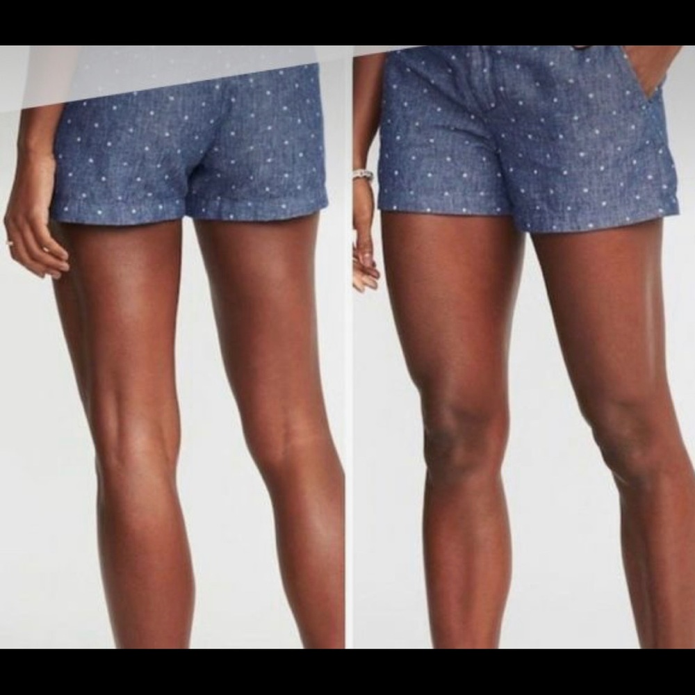 OLD NAVY everyday linen shorts size 6